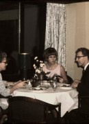 1968 Märta 50 år, Restaurang Översten i Malmö, Märta, Christina och Göte