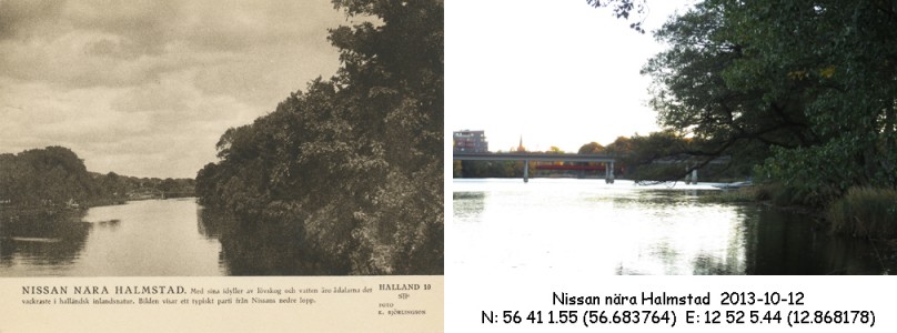STF vykort nr 10 -Nissan nära Halmstad