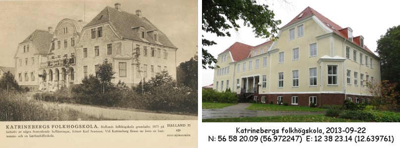 STF vykort nr 33 -KATRINEBERGS FOLKHÖGSKOLA