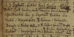 Jöns Carlssons födelse Villstad-C-2-1715-1743-Bild-10-sid-11